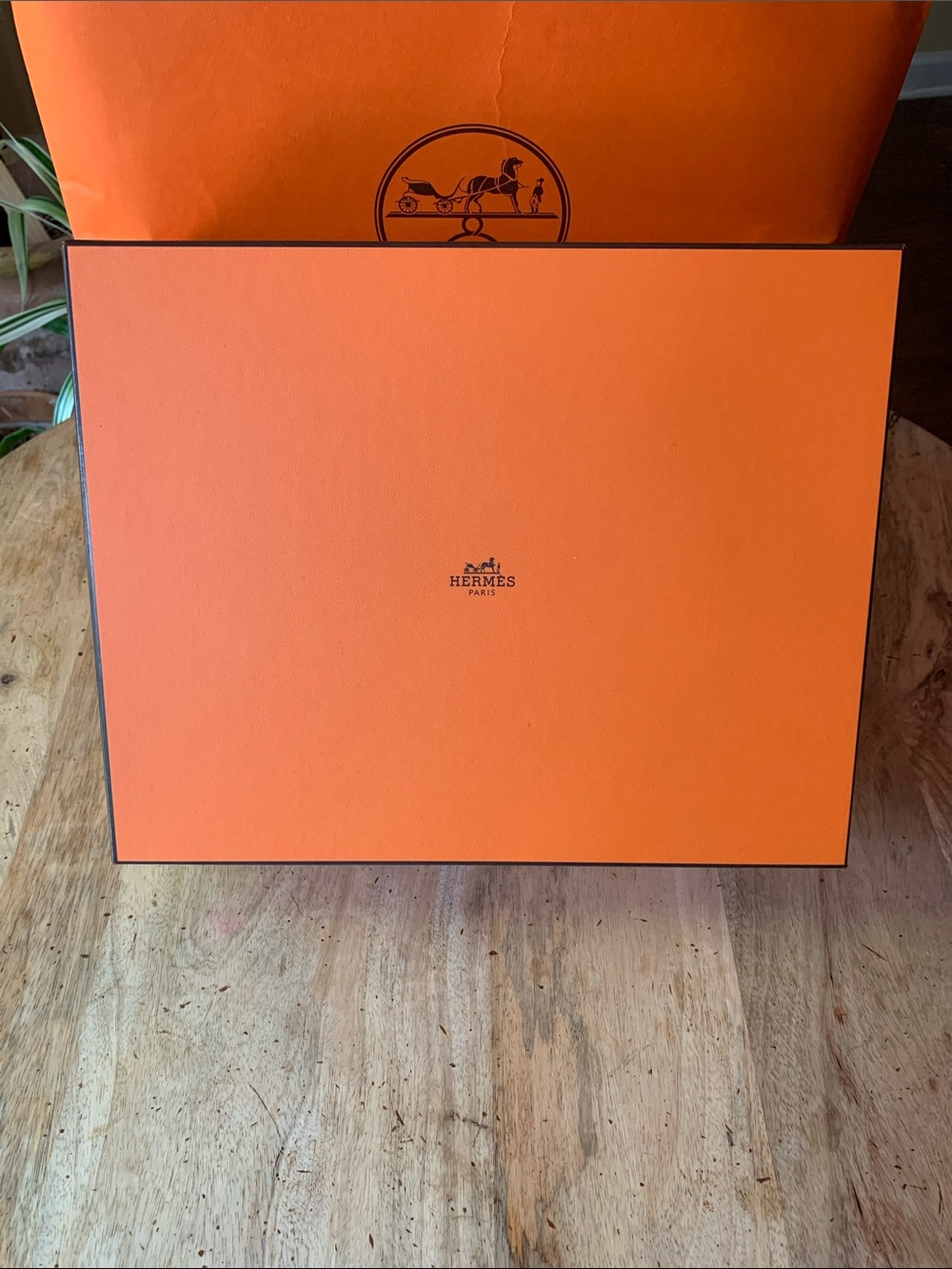 Hermes Orange Storage Box